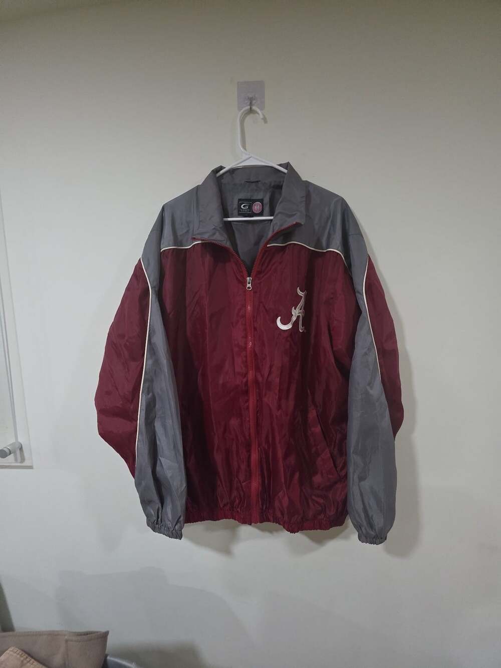 G-III Sports by Carl Banks Alabama Crimson Tide Full-Zip Windbreaker Jacket Men'